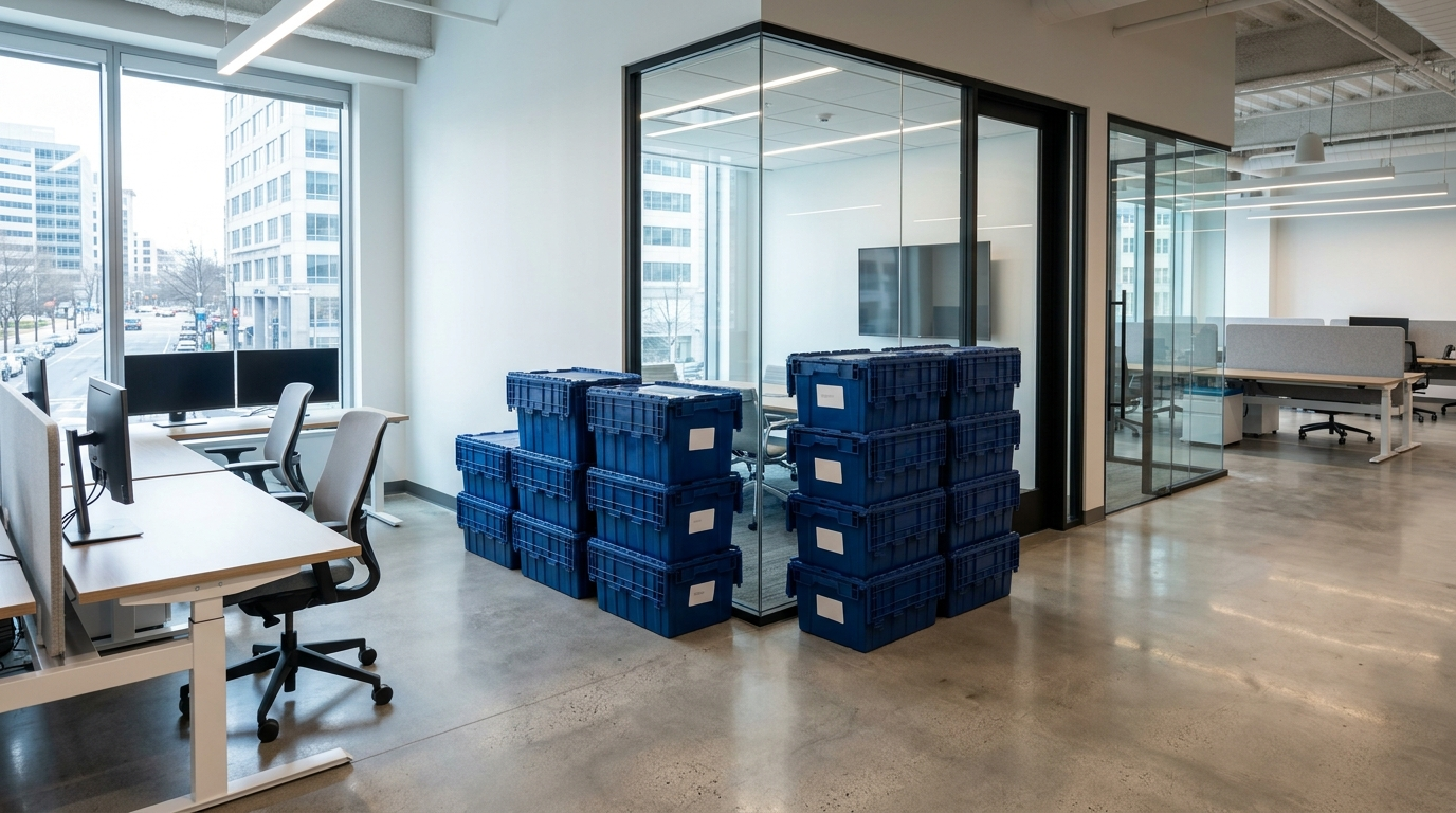 How to Move Your Arlington Office Over the Weekend Without Losing a Workday 